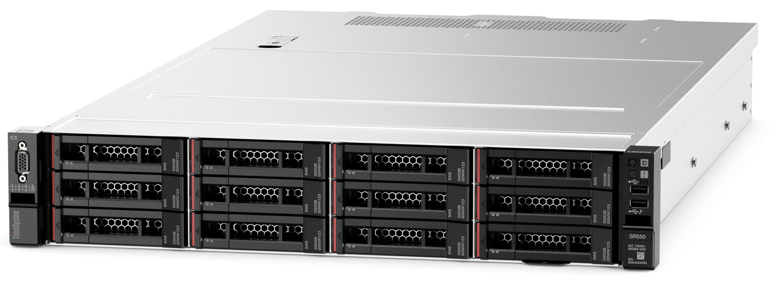 Lenovo ThinkSystem SR550 Server (Xeon SP Gen 1 / Gen 2) Product